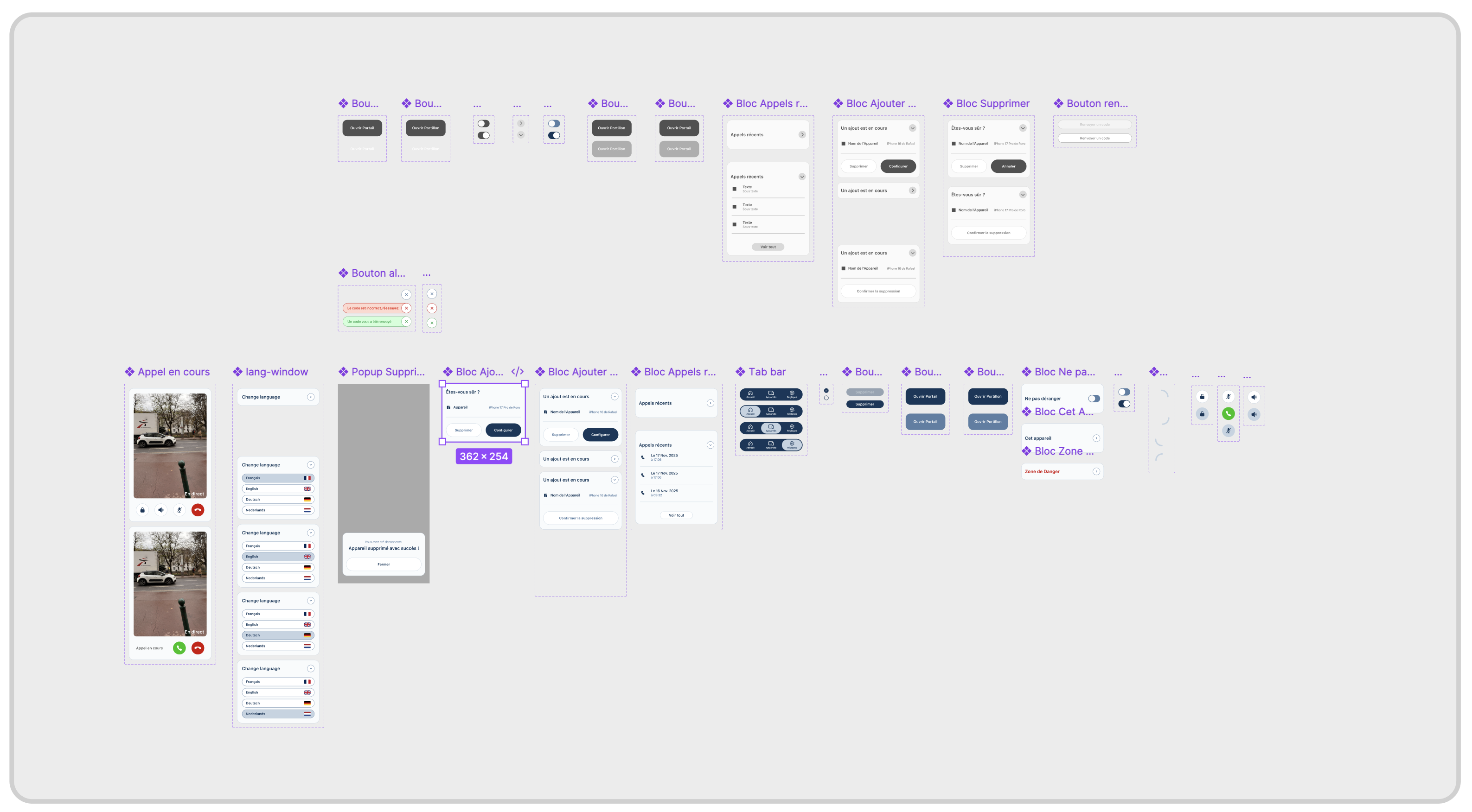 Intratone Components